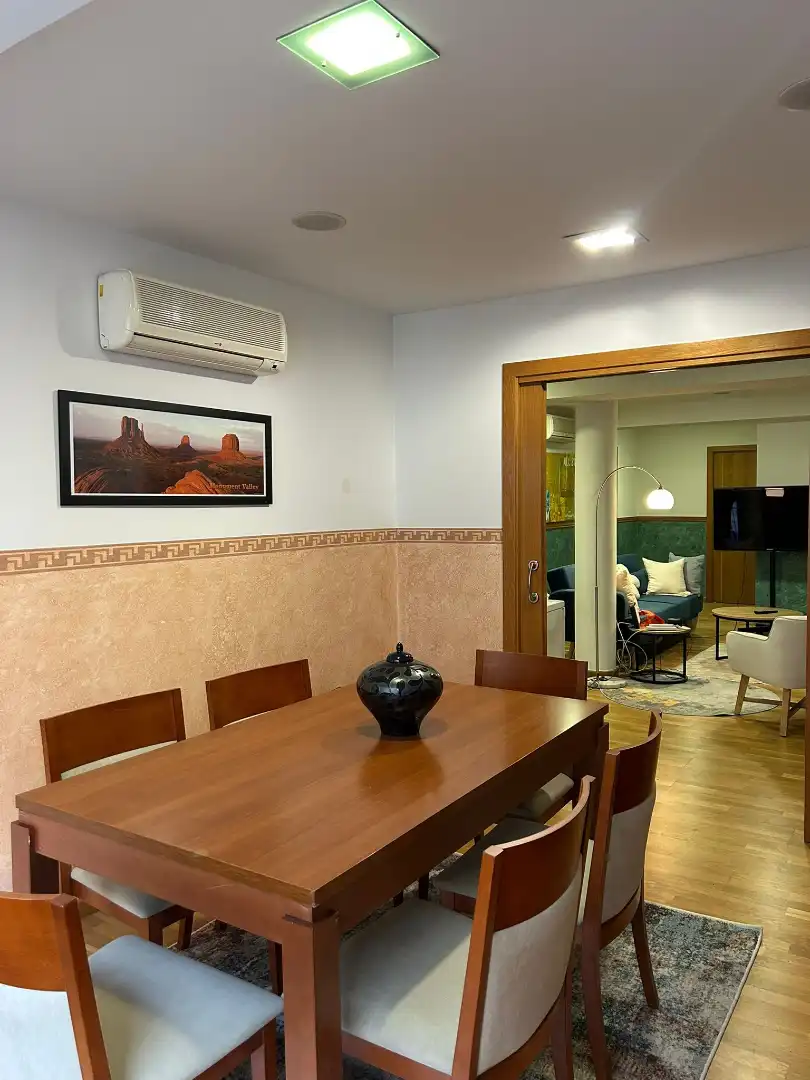 Dining room of Apartments for sale in Ourense Capital   with Air Conditioner, Heating and Parquet flooring