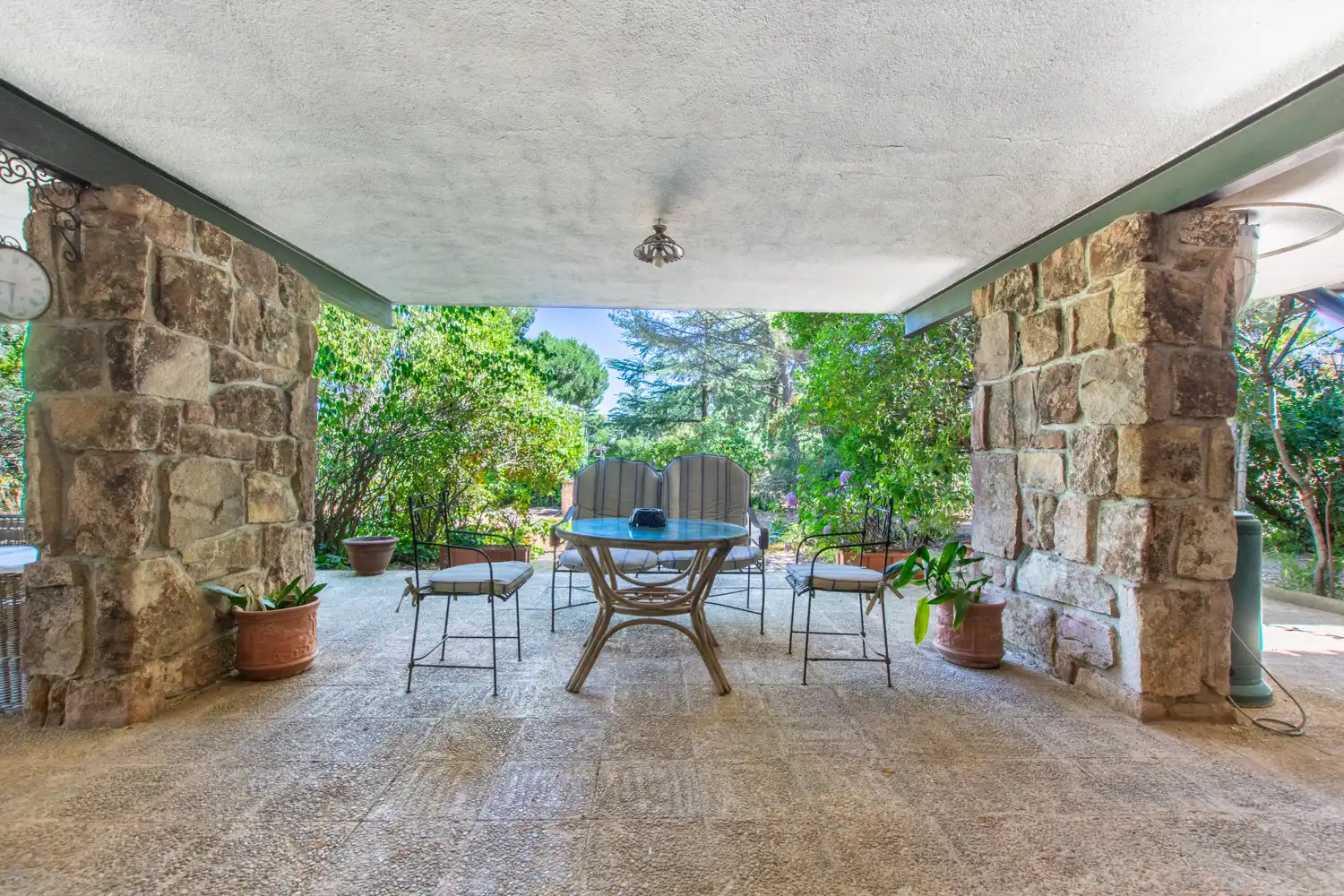 Terrassa de Casa o xalet en venda en Galapagar amb Aire condicionat, Calefacció i Jardí privat