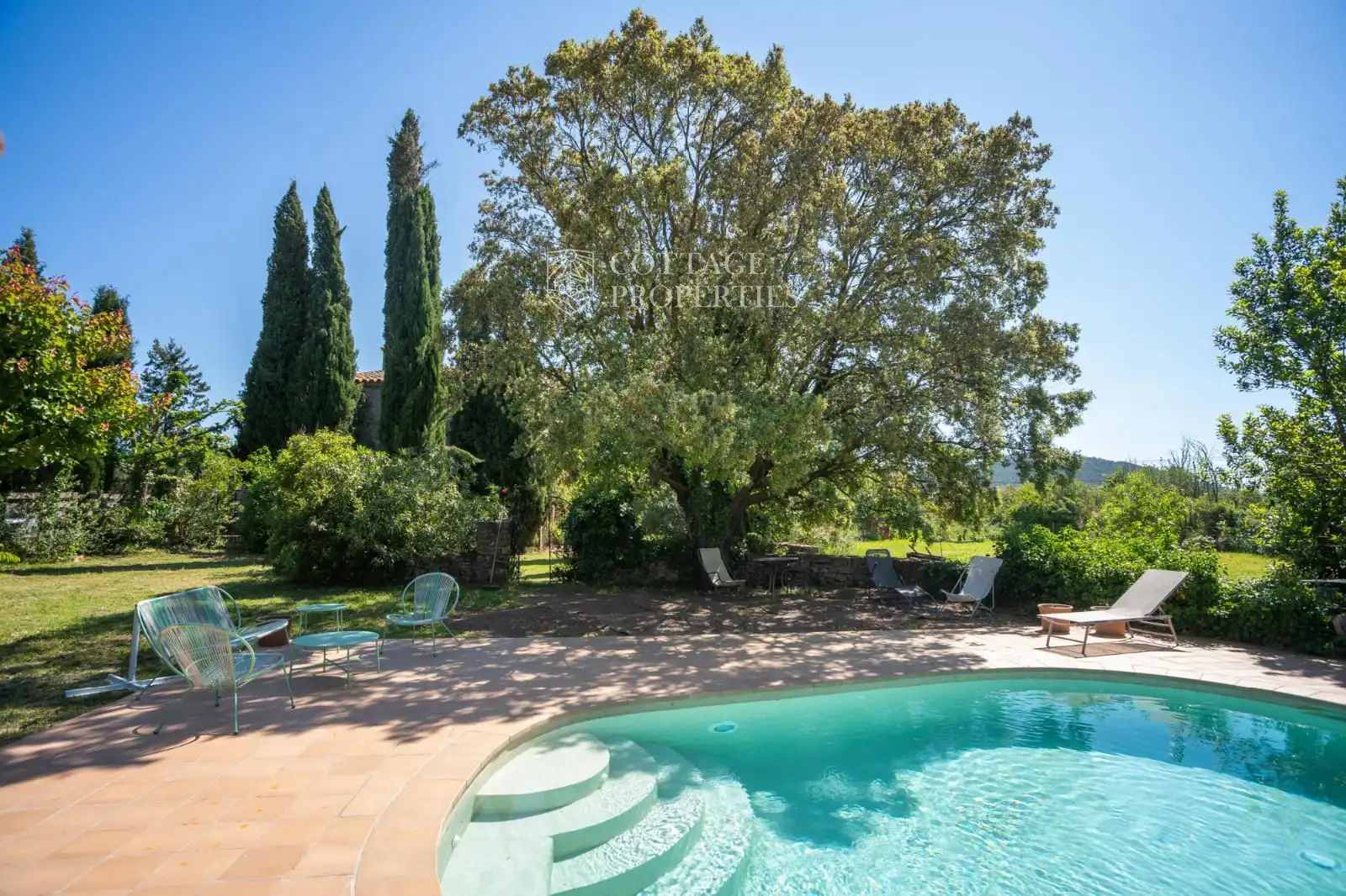 Jardín de Finca rústica en venta en Maià de Montcal con Calefacción y Piscina