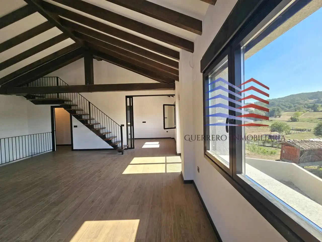 Sala de estar de Casa o chalet en venta en A Merca   con Calefacción, Terraza y Piscina