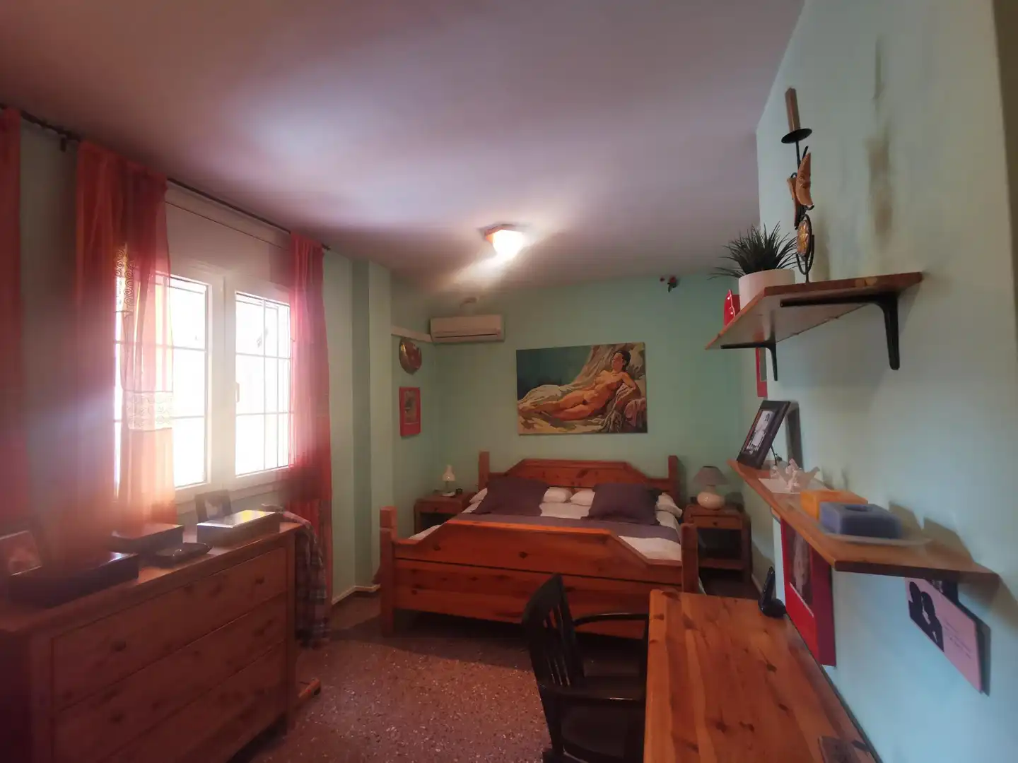 Bedroom of Flat for sale in Cornellà de Llobregat  with Air Conditioner, Heating and Terrace