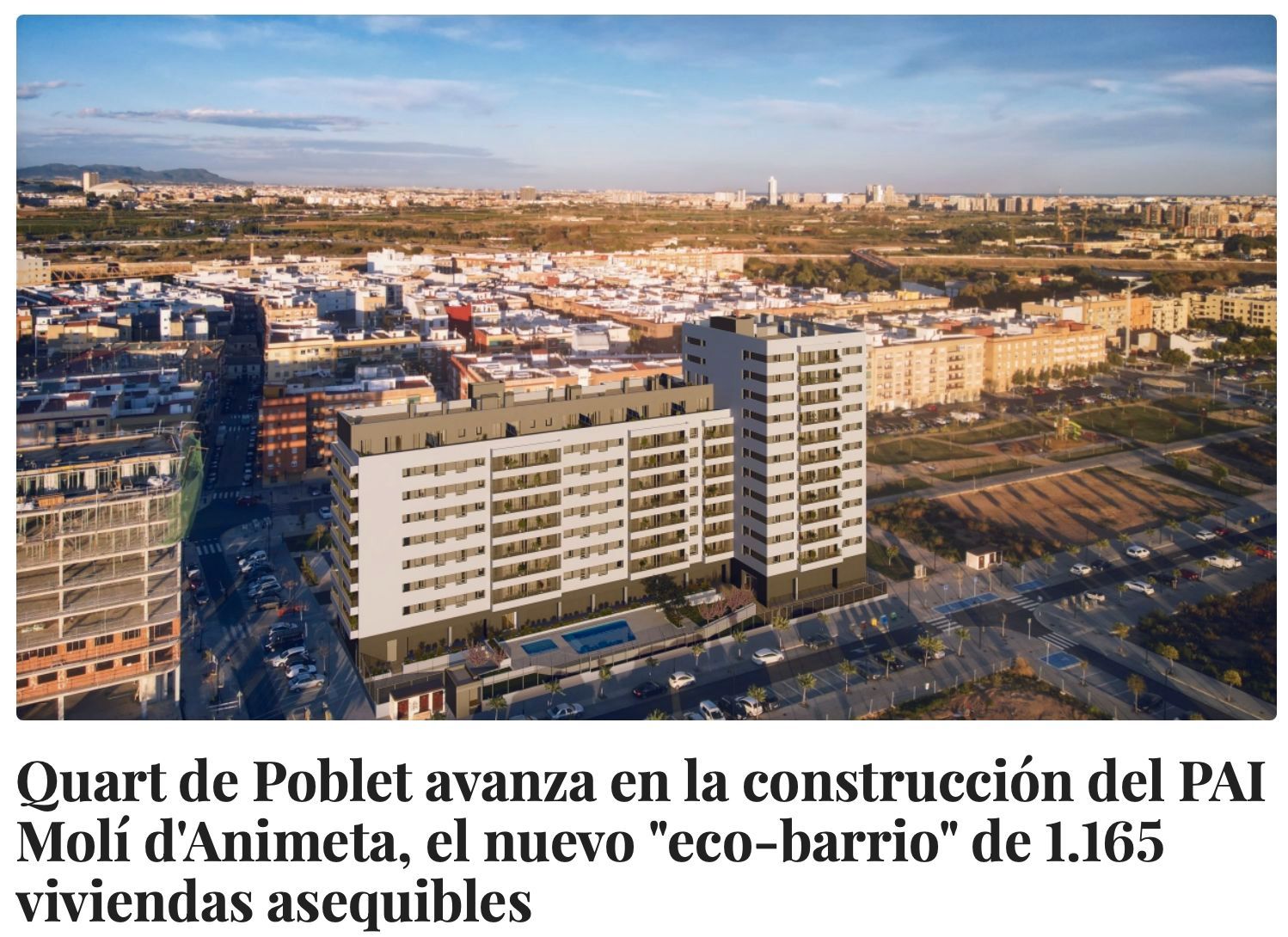 Residencial en venta en Quart de Poblet