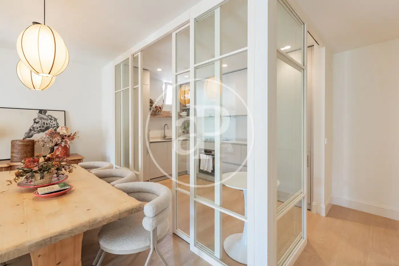 Dining room of Flat for sale in Madrid  with Air Conditioner, Heating and Storage room