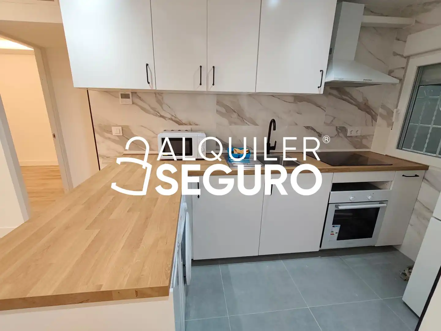 Cocina de Piso de alquiler en Fuencarral - El Pardo