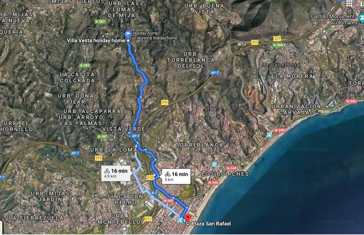 Exterior view of Houses for sale in Fuengirola  with Air Conditioner, Private garden and Terrace