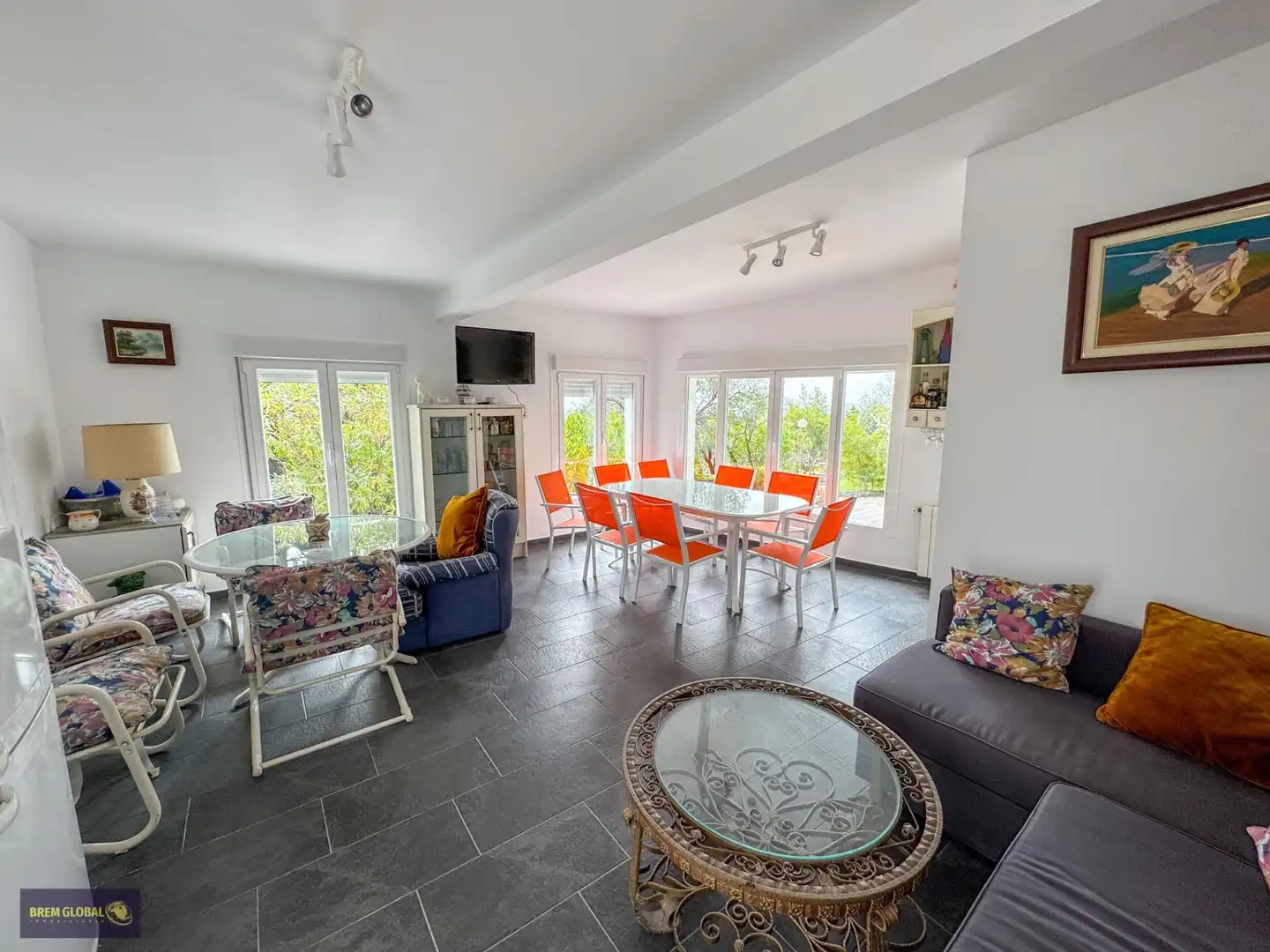 Comedor de Casa o chalet en venta en La Cabrera con Aire acondicionado, Calefacción y Jardín privado