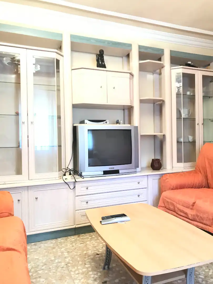 Sala d'estar de Pis de lloguer en Ciudad Real amb Moblat