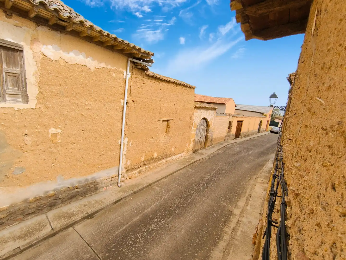 Vista exterior de Casa o xalet en venda en Pedraza de Campos amb Calefacció, Jardí privat i Traster