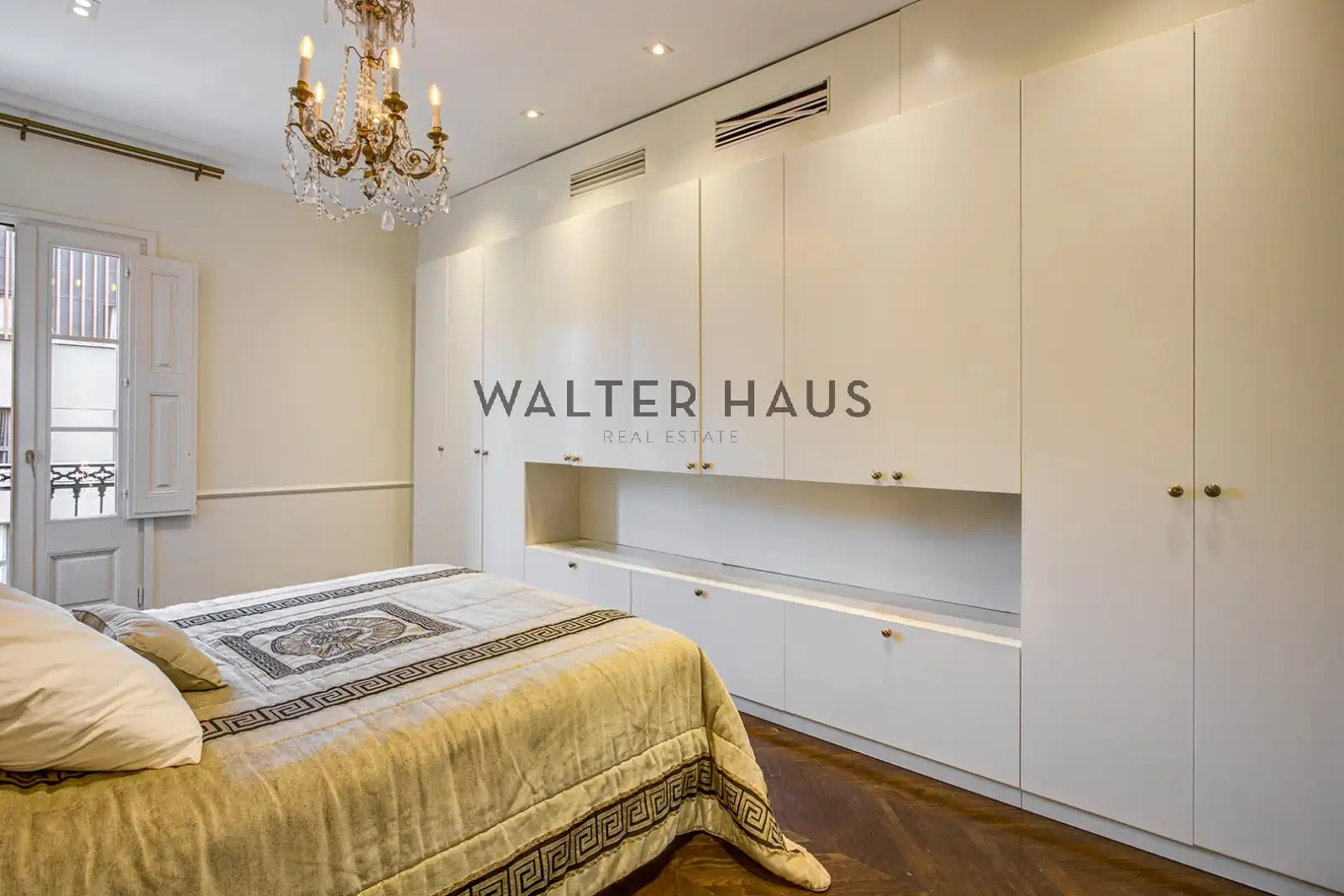 Bedroom of Flat for sale in Barcelona  with Air Conditioner, Terrace and Balcony