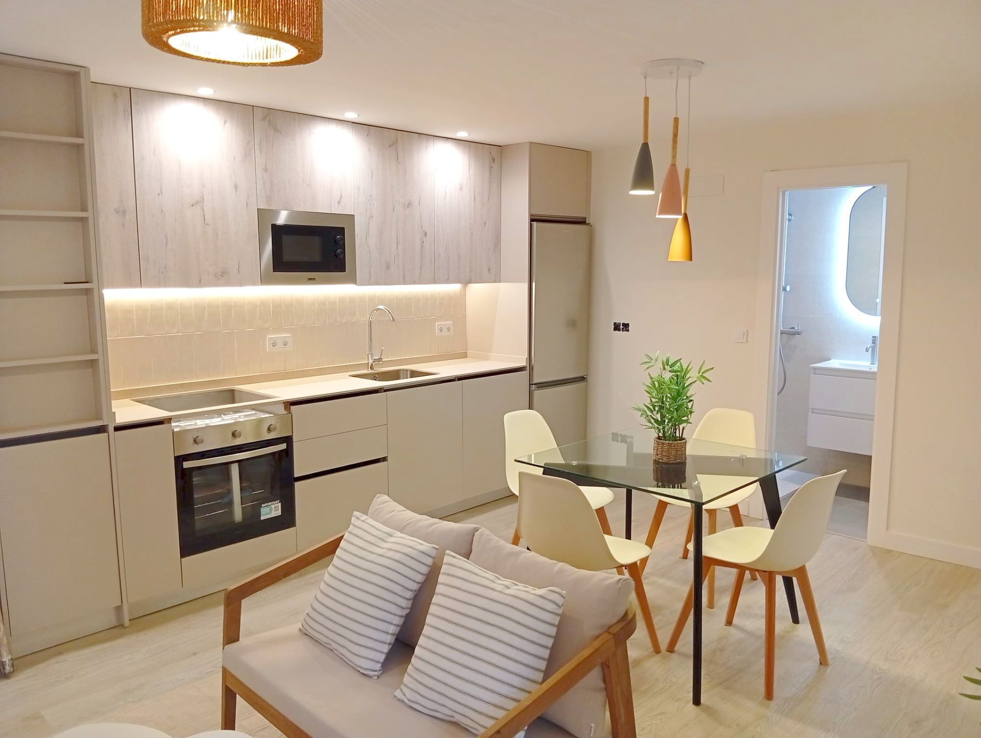 Kitchen of Flat for sale in Málaga Capital  with Terrace