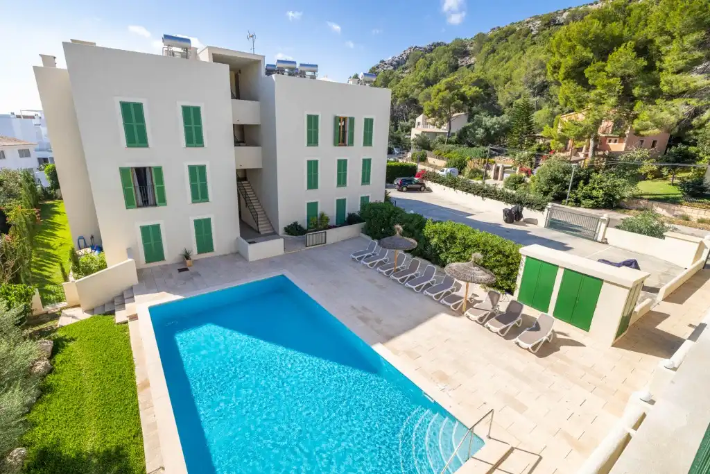 Piscina de Apartamento en venta en Pollença con Aire acondicionado, Jardín privado y Terraza