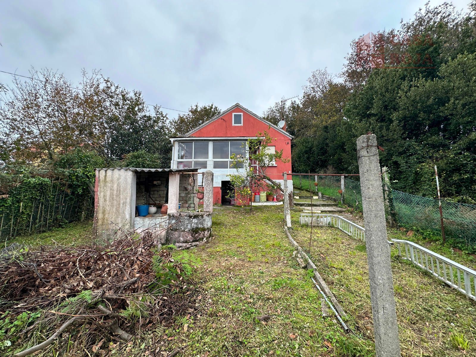 Exterior view of House or chalet for sale in Cangas   with Storage room and Furnished