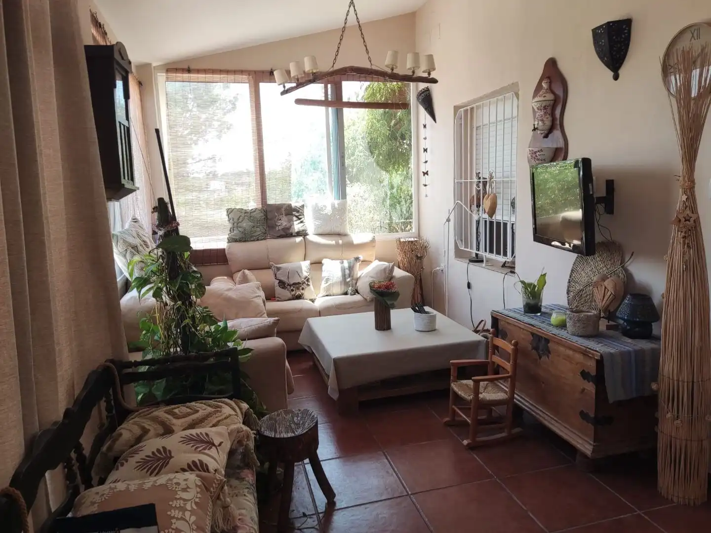 Sala de estar de Casa o chalet en venta en Molina de Segura con Parquet, Terraza y Trastero