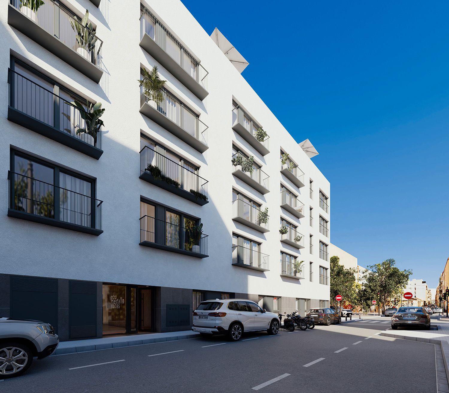 Vista exterior de Estudi en venda en  Valencia Capital amb Aire condicionat, Forn i Rentadora