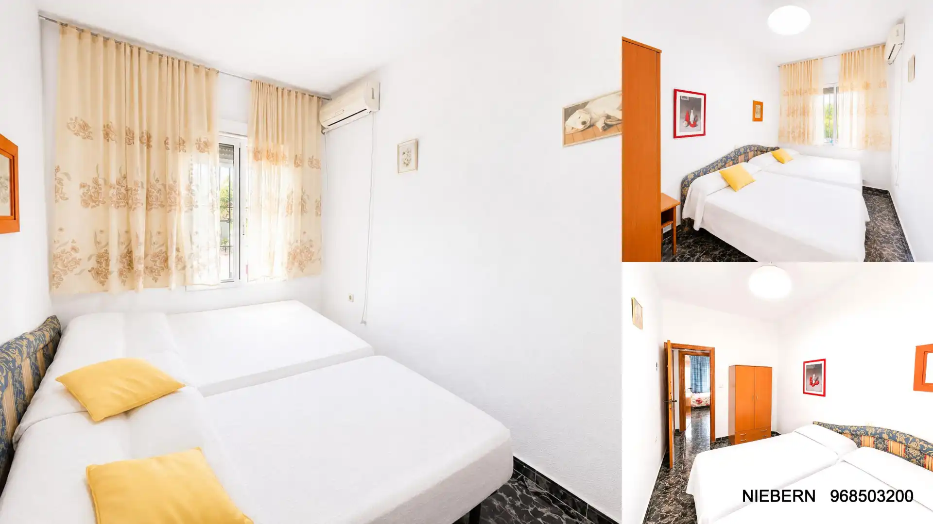Dormitori de Casa o xalet en venda en Cartagena amb Aire condicionat, Jardí privat i Terrassa