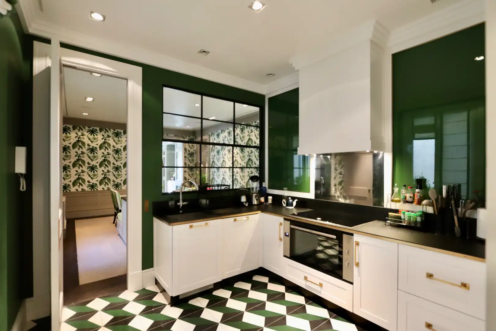 Kitchen of Flat for sale in Madrid  with Air Conditioner, Heating and Storage room