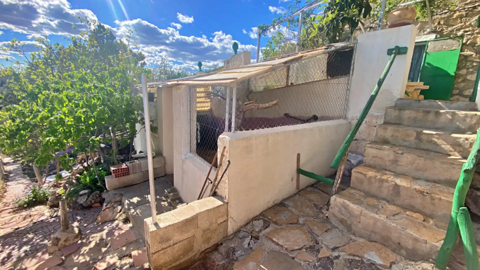 Vista exterior de Casa o xalet en venda en Aledo amb Jardí privat, Terrassa i Traster