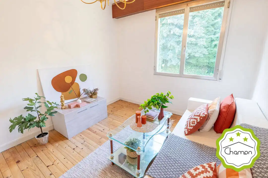 Sala de estar de Piso en venta en Bilbao  con Calefacción y Balcón