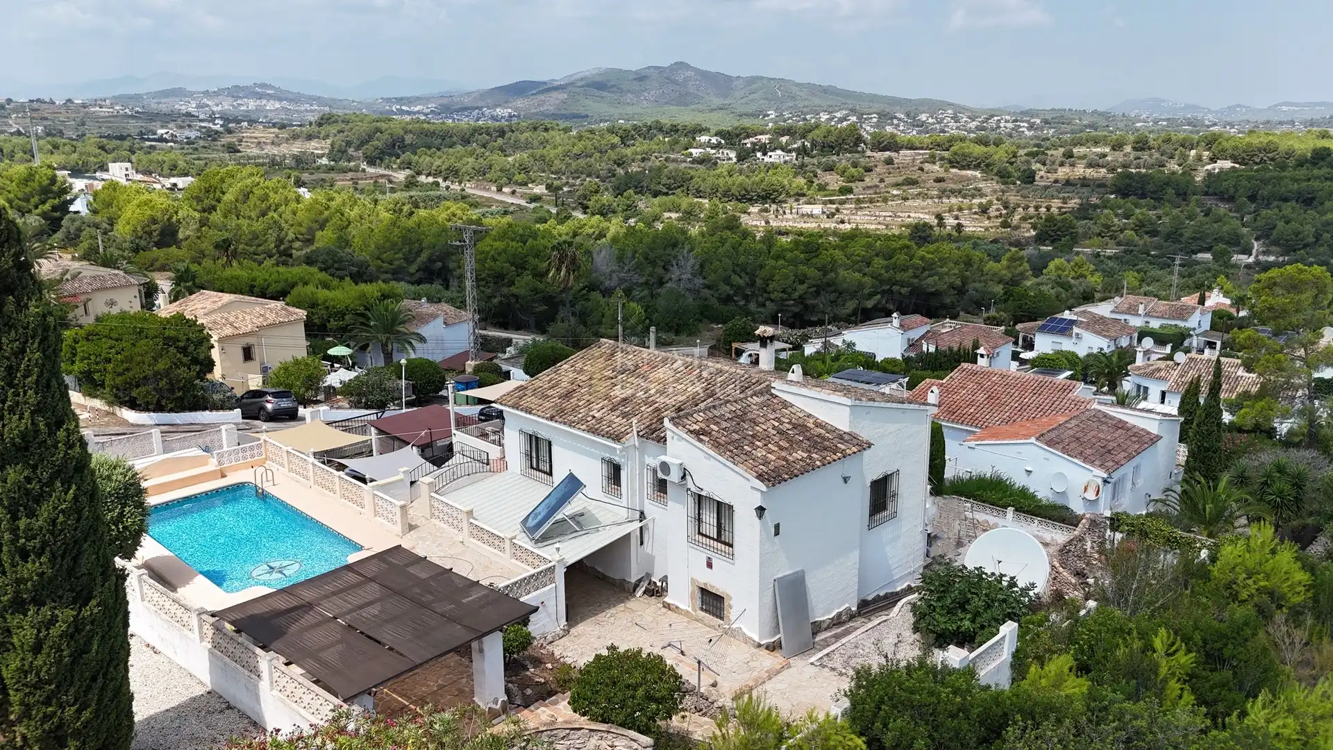 Vista exterior de Casa o xalet en venda en Jávea / Xàbia amb Aire condicionat, Terrassa i Traster