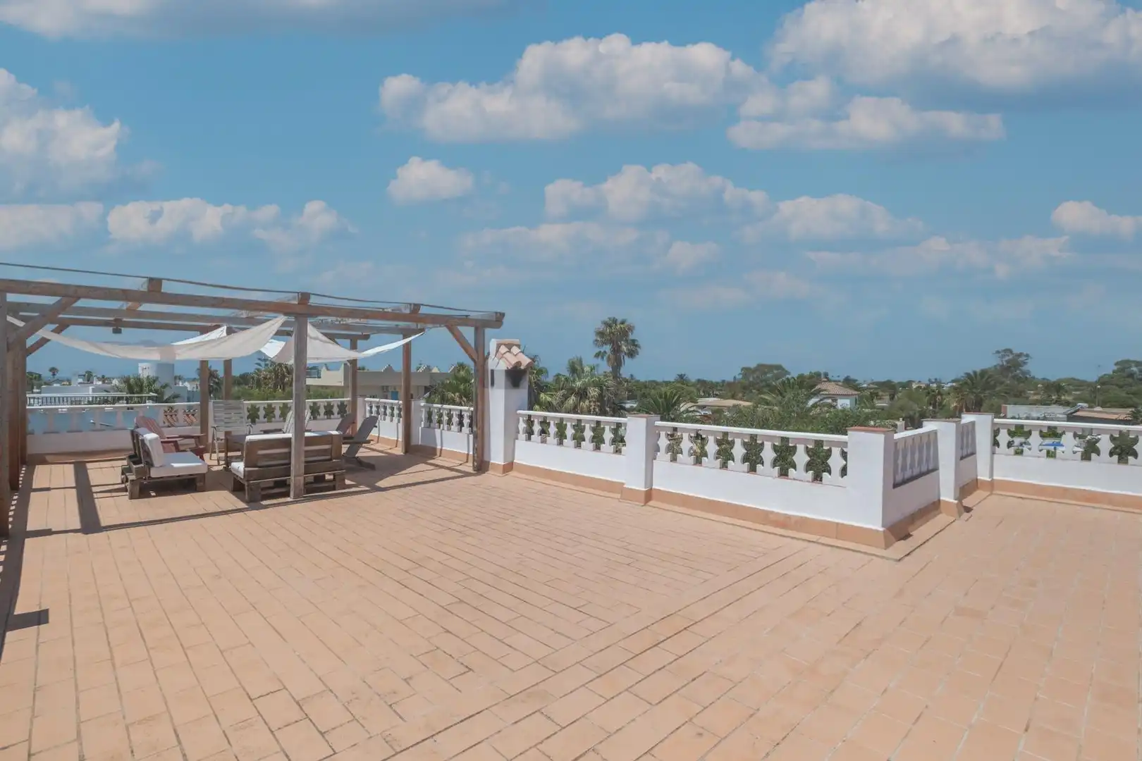 Terrace of Country homes for sale in Barbate  with Private garden, Terrace and Storage room