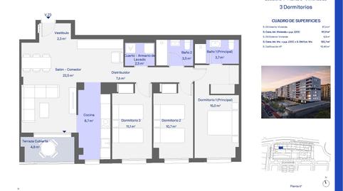 Photo 2 from new construction home in Flat for sale in Giusseppe Verdi, 101, San José - Los Metales, Valencia