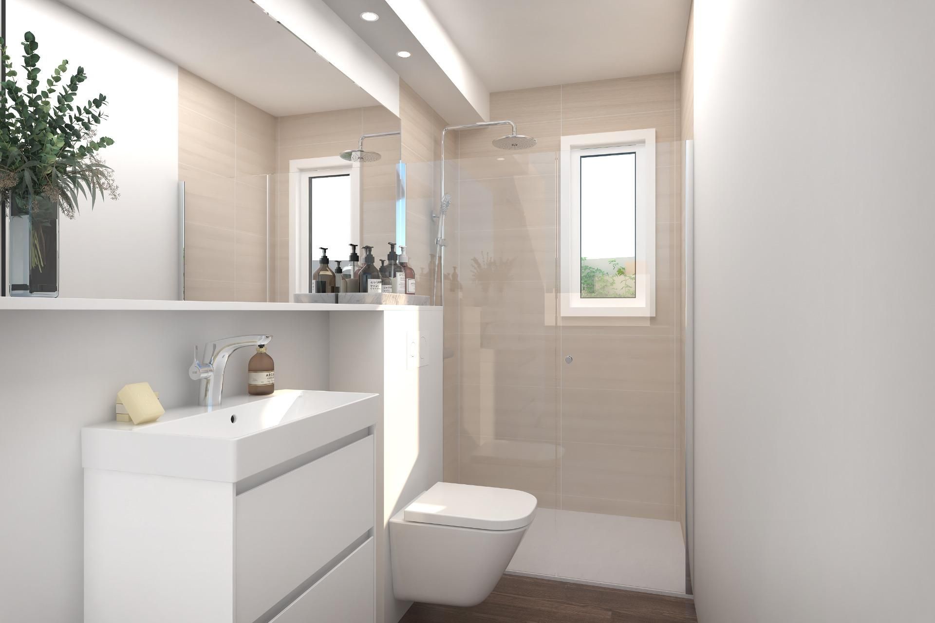 Bany de Casa o xalet en venda en Águilas amb Calefacció, Jardí privat i Terrassa