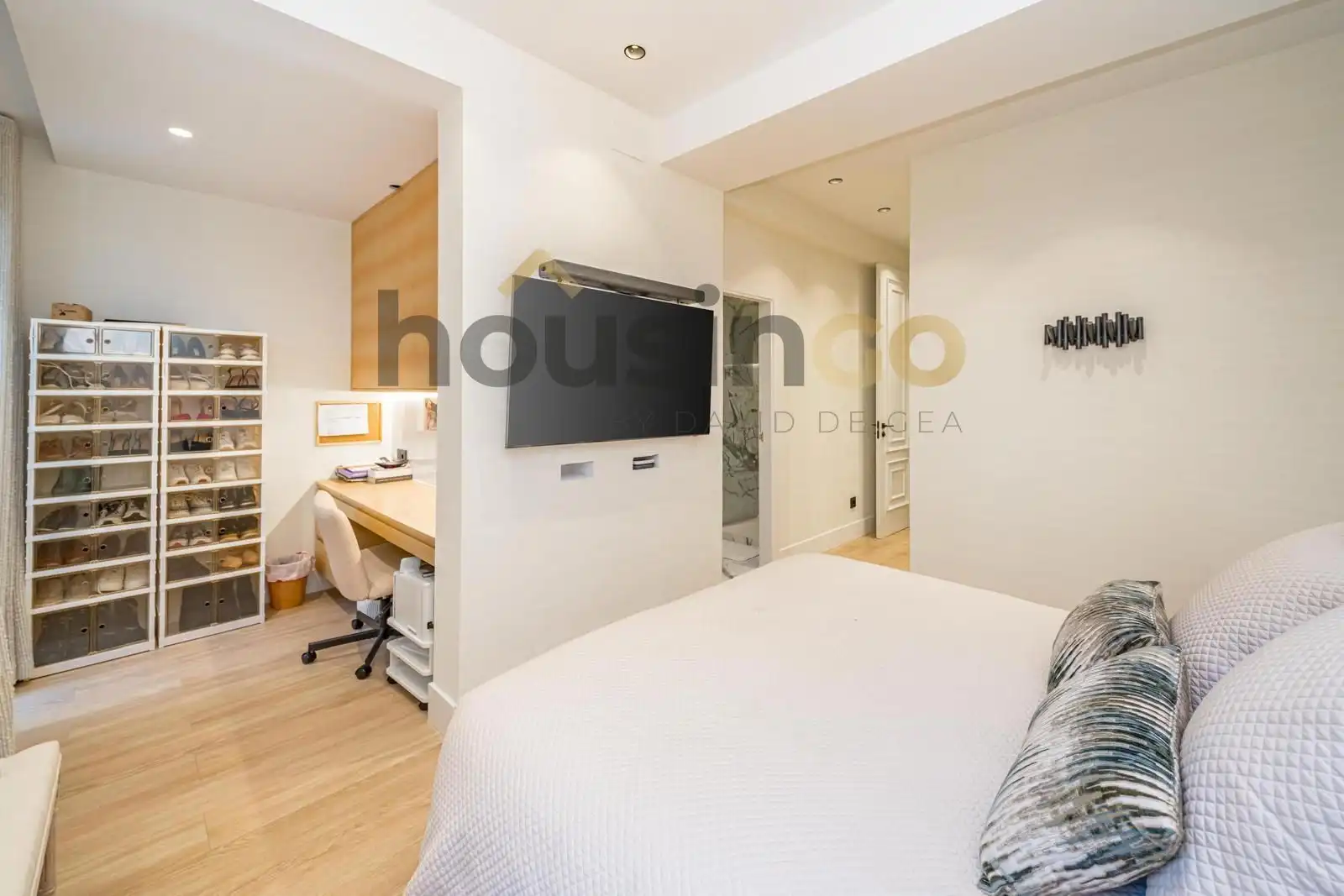 Schlafzimmer von Wohnung zum Verkauf in Madrid mit Heizung, Terrasse und Abstellraum