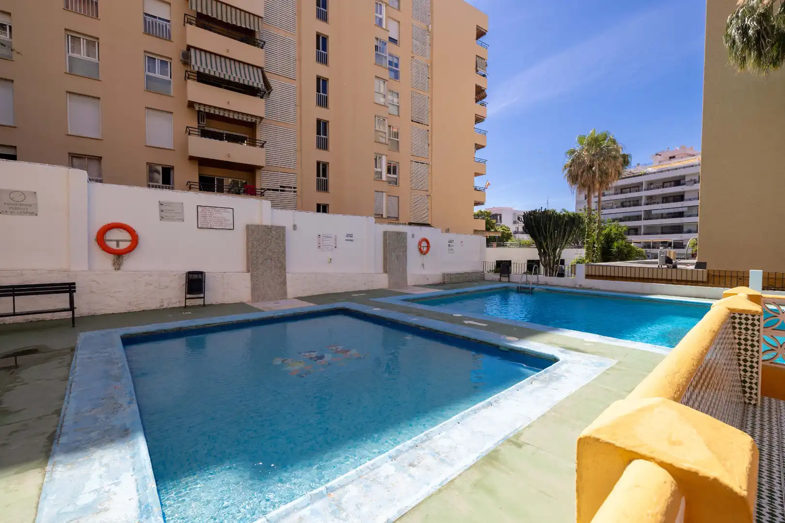Swimming pool of Flat for sale in Marbella  with Community pool