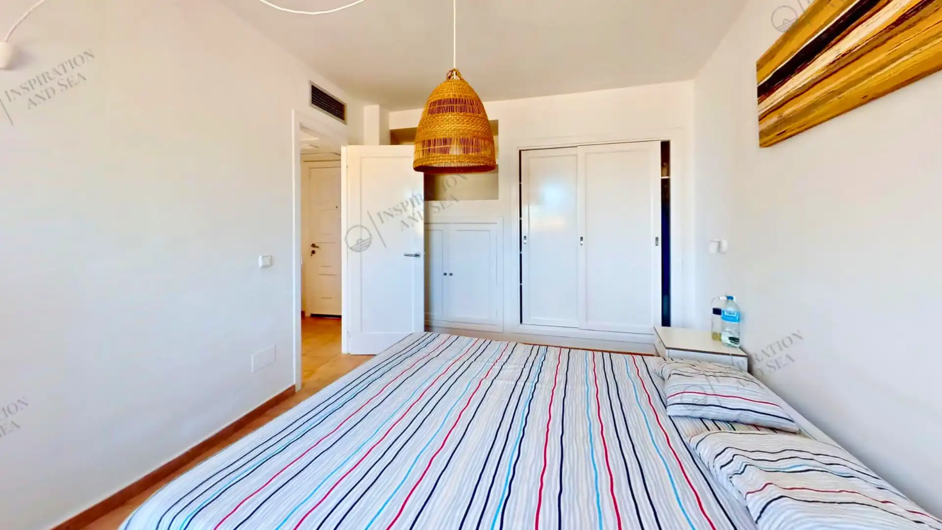 Bedroom of Flat for sale in Santa Eulària des Riu  with Air Conditioner and Terrace
