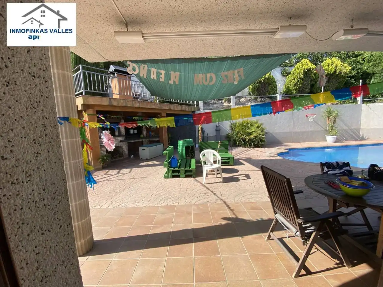 Terraza de Casa o chalet en venta en Lliçà de Vall con Aire acondicionado, Calefacción y Jardín privado