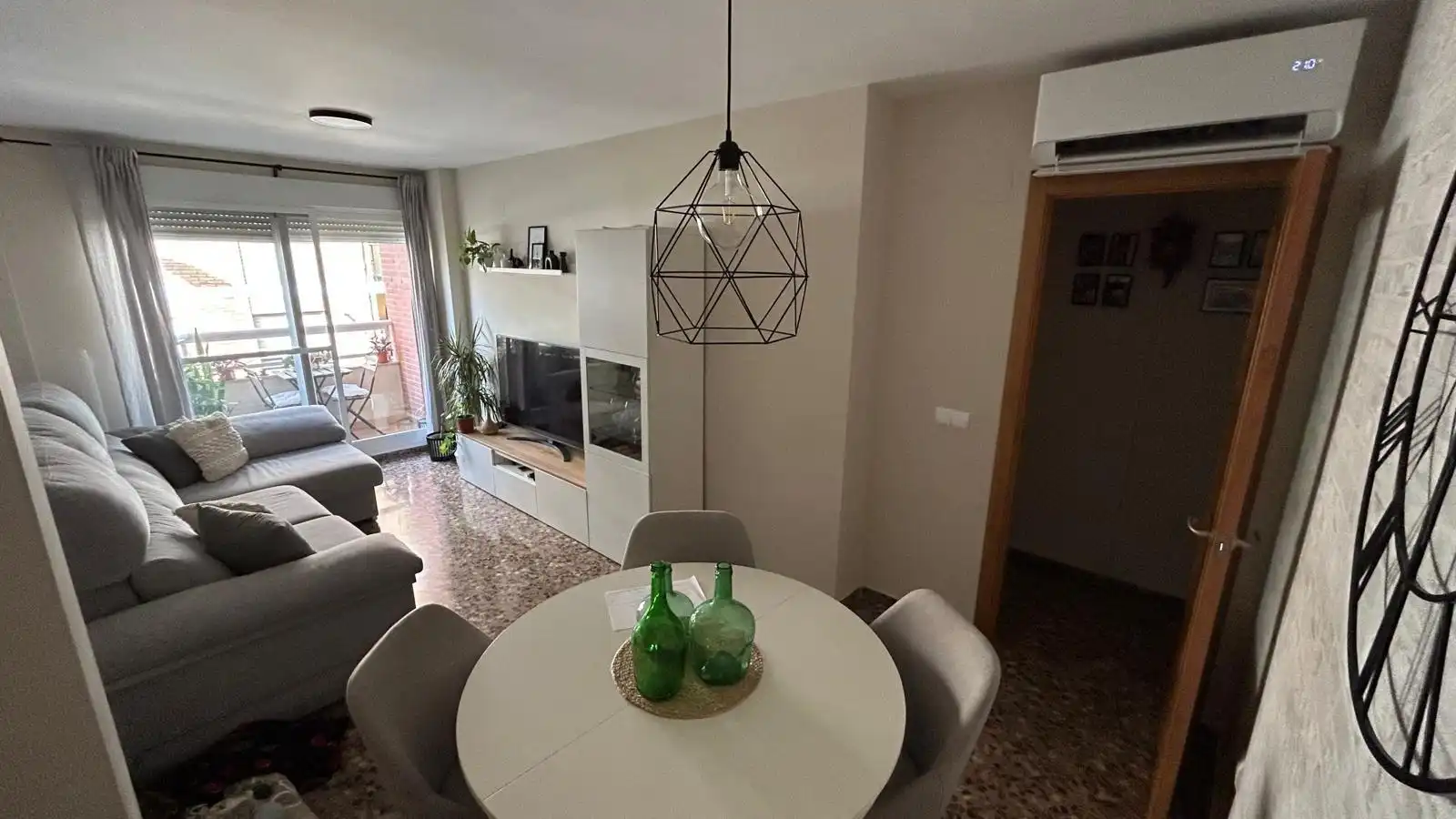 Sala d'estar de Pis en venda en Cullera amb Aire condicionat, Terrassa i Balcó
