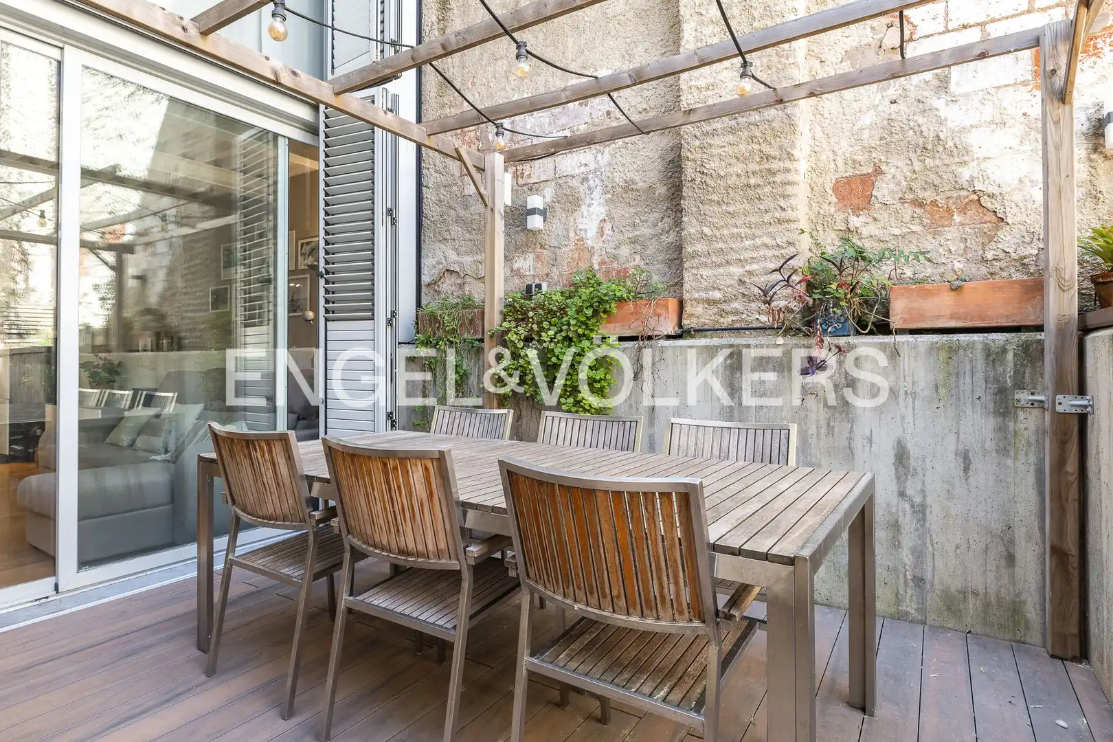 Terraza de Casa adosada en venta en Barcelona con Aire acondicionado, Calefacción y Parquet
