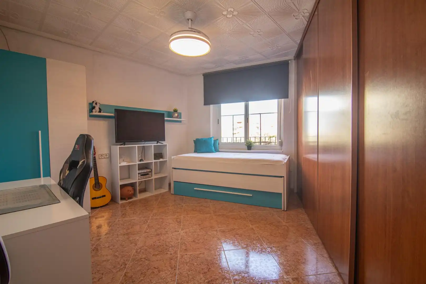 Bedroom of Flat for sale in Elche / Elx  with Air Conditioner, Storage room and Balcony