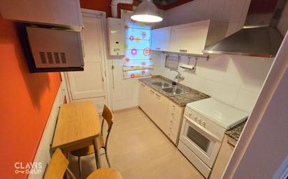 Kitchen of Flat for sale in  Barcelona Capital  with Furnished and Alarm