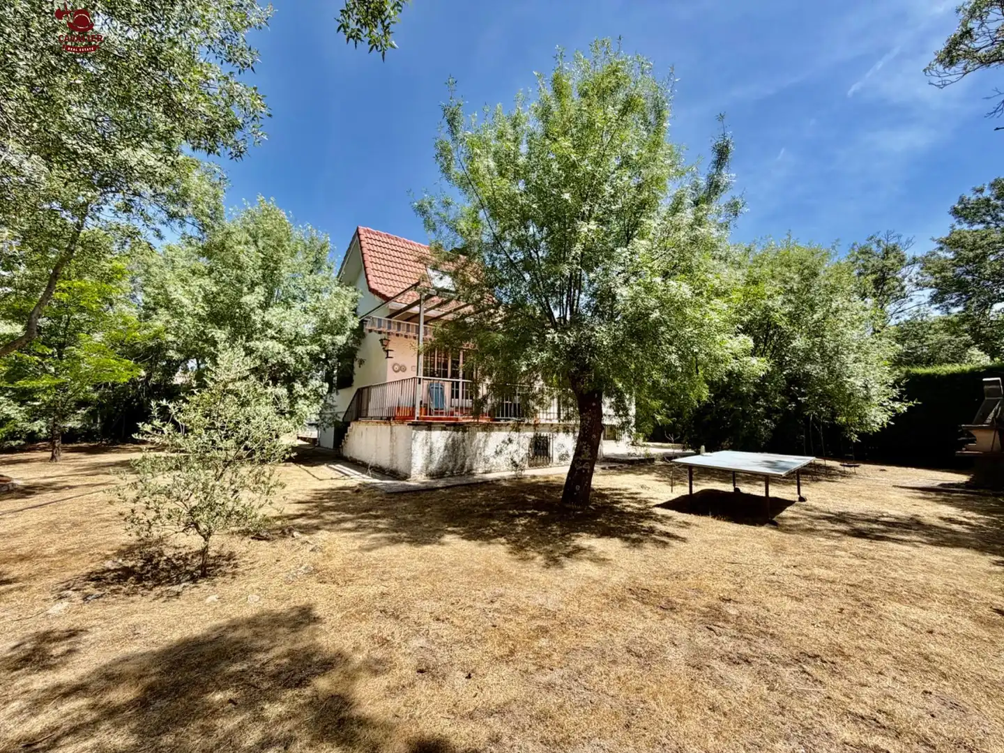 Jardí de Casa o xalet en venda en Guadarrama amb Calefacció, Jardí privat i Terrassa