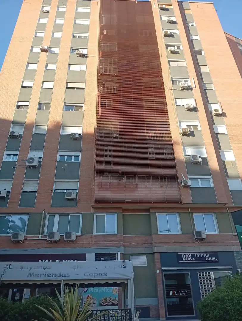 Außenansicht von Wohnung zur Miete in Málaga mit Klimaanlage, Heizung und Möbliert