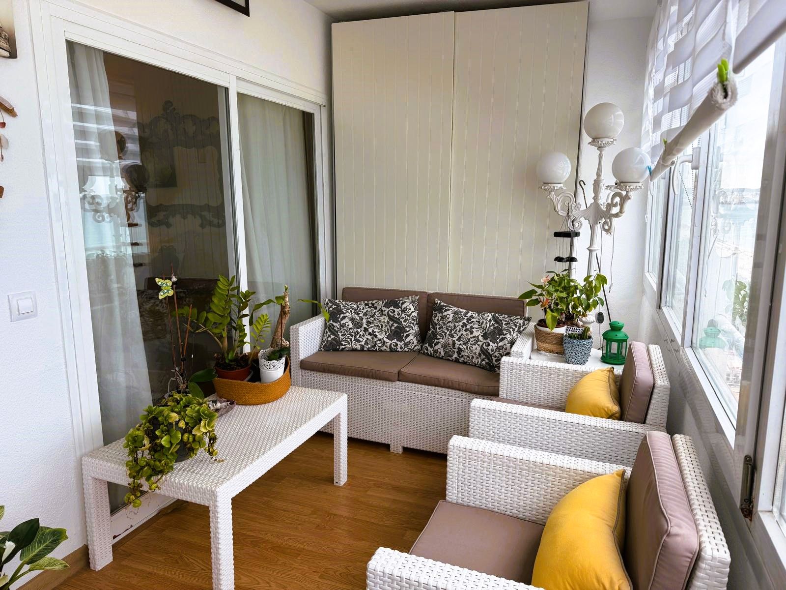Balcony of Flat for sale in  Palma de Mallorca  with Terrace, Furnished and Oven