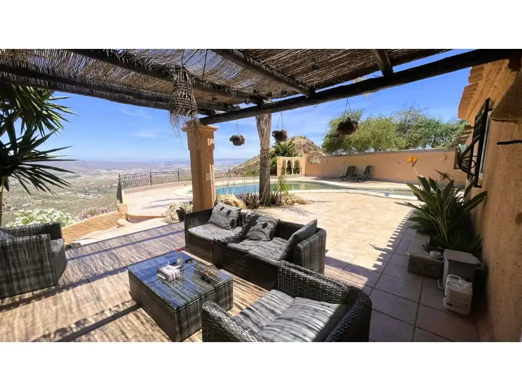 Terraza de Casa o chalet en venta en Turre con Aire acondicionado, Jardín privado y Terraza