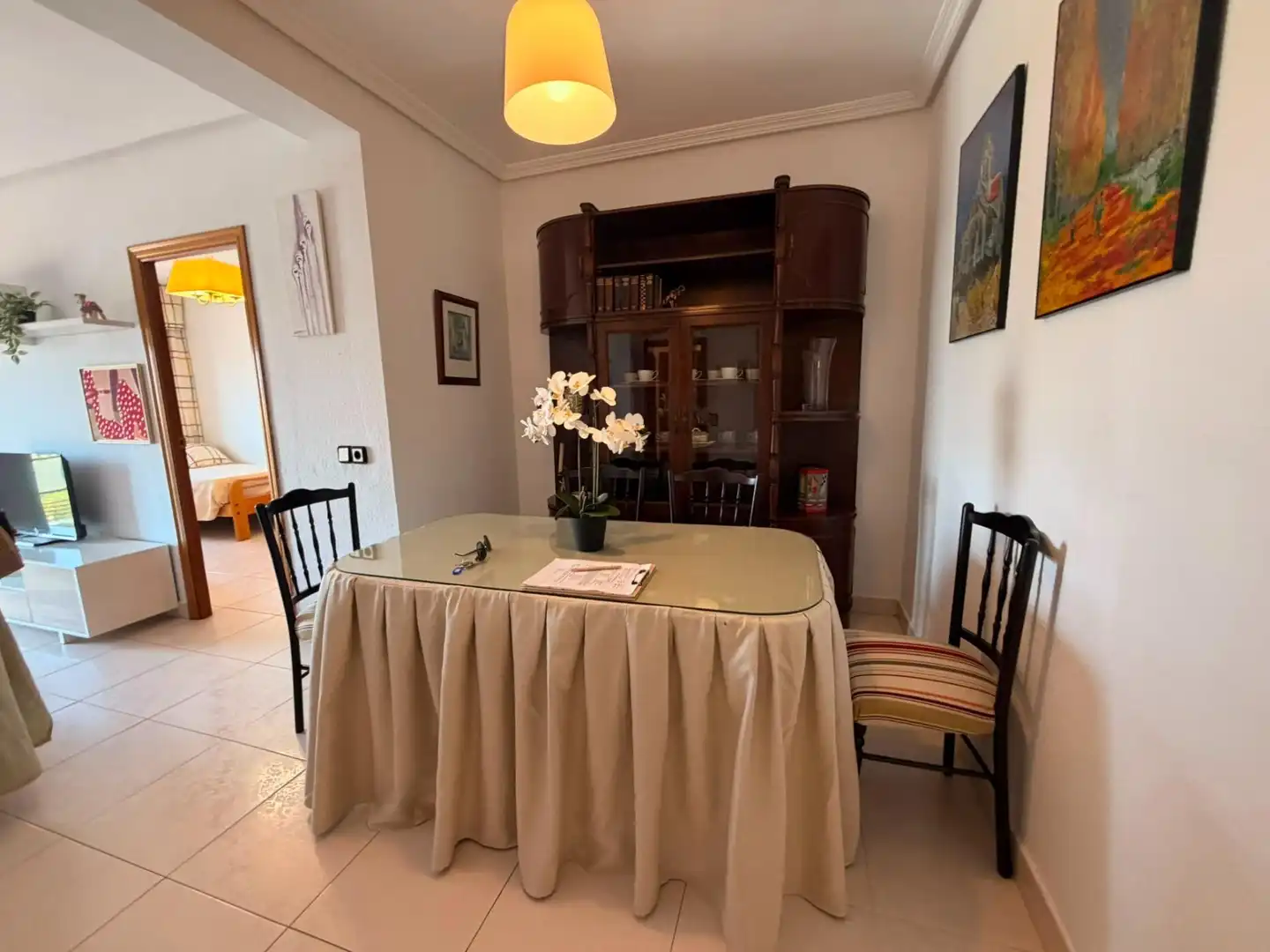 Comedor de Piso de alquiler en Mérida con Aire acondicionado, Calefacción y Amueblado