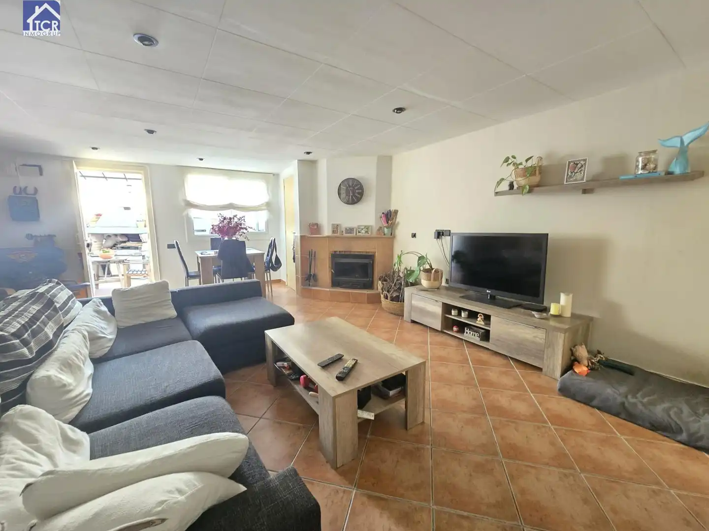 Sala d'estar de Casa o xalet en venda en Castellar del Vallès amb Calefacció, Terrassa i Balcó