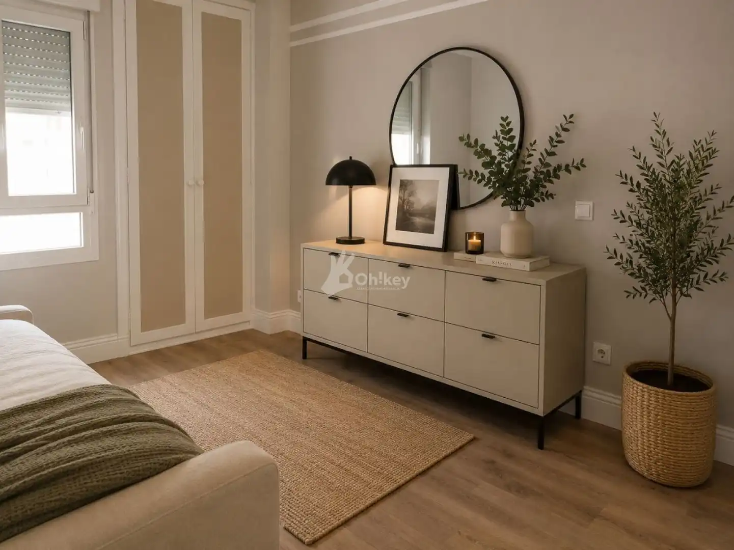 Schlafzimmer von Wohnung zum Verkauf in Getafe mit Klimaanlage, Heizung und Terrasse