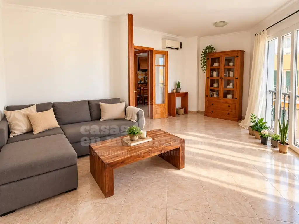 Sala d'estar de Pis en venda en Ciutadella de Menorca amb Aire condicionat