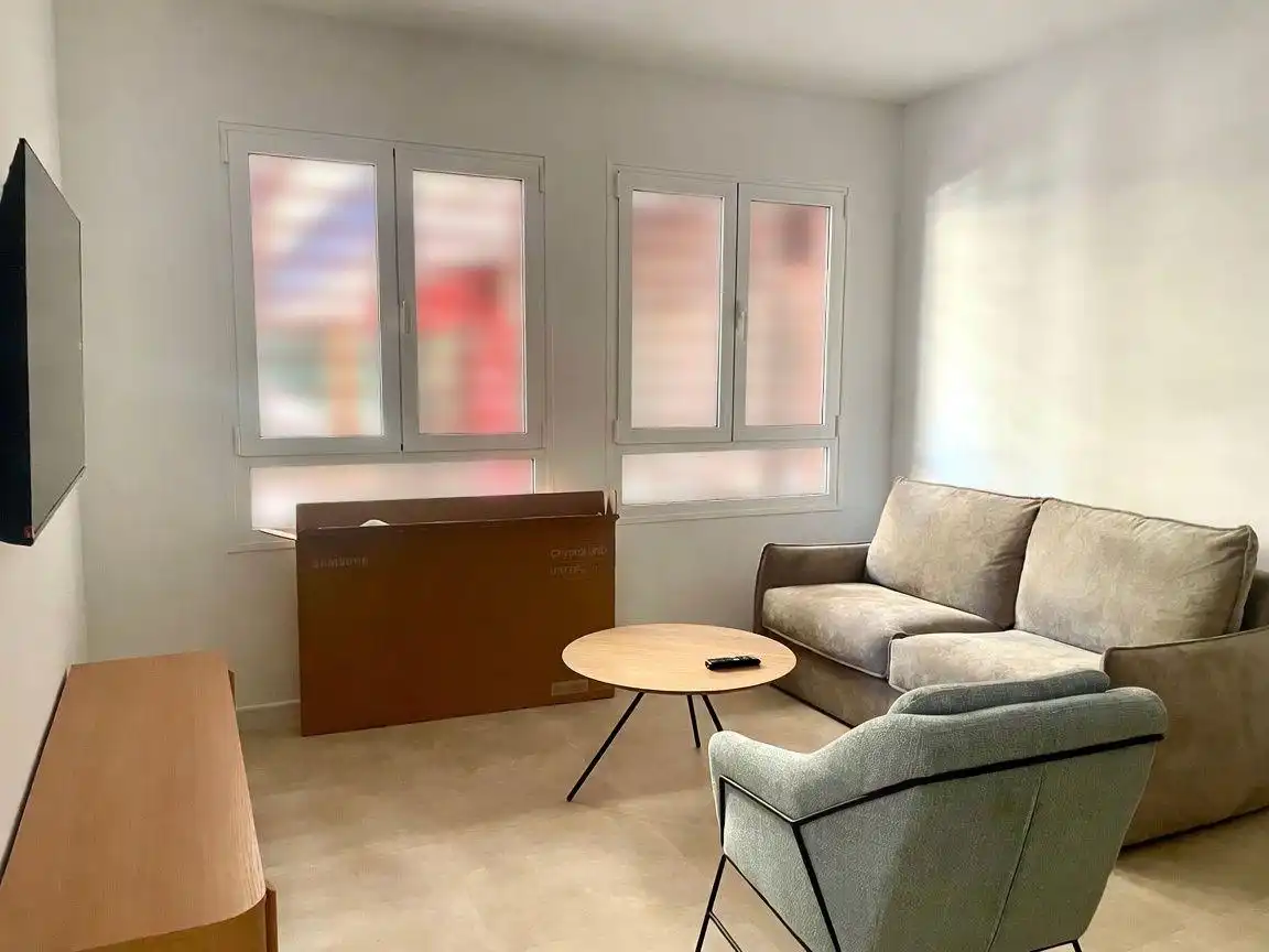 Sala de estar de Apartamento de alquiler en Lorca con Amueblado