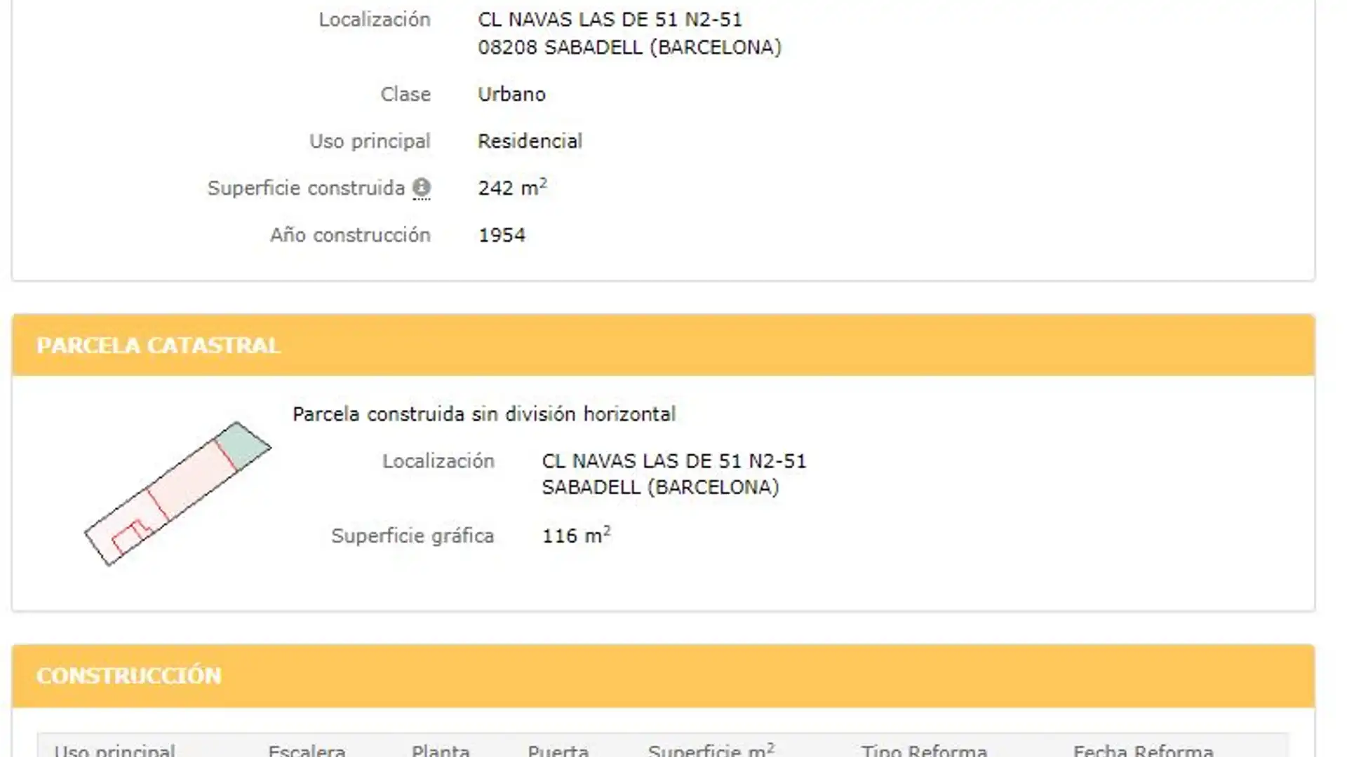 Jardín de Terreno en venta en Sabadell