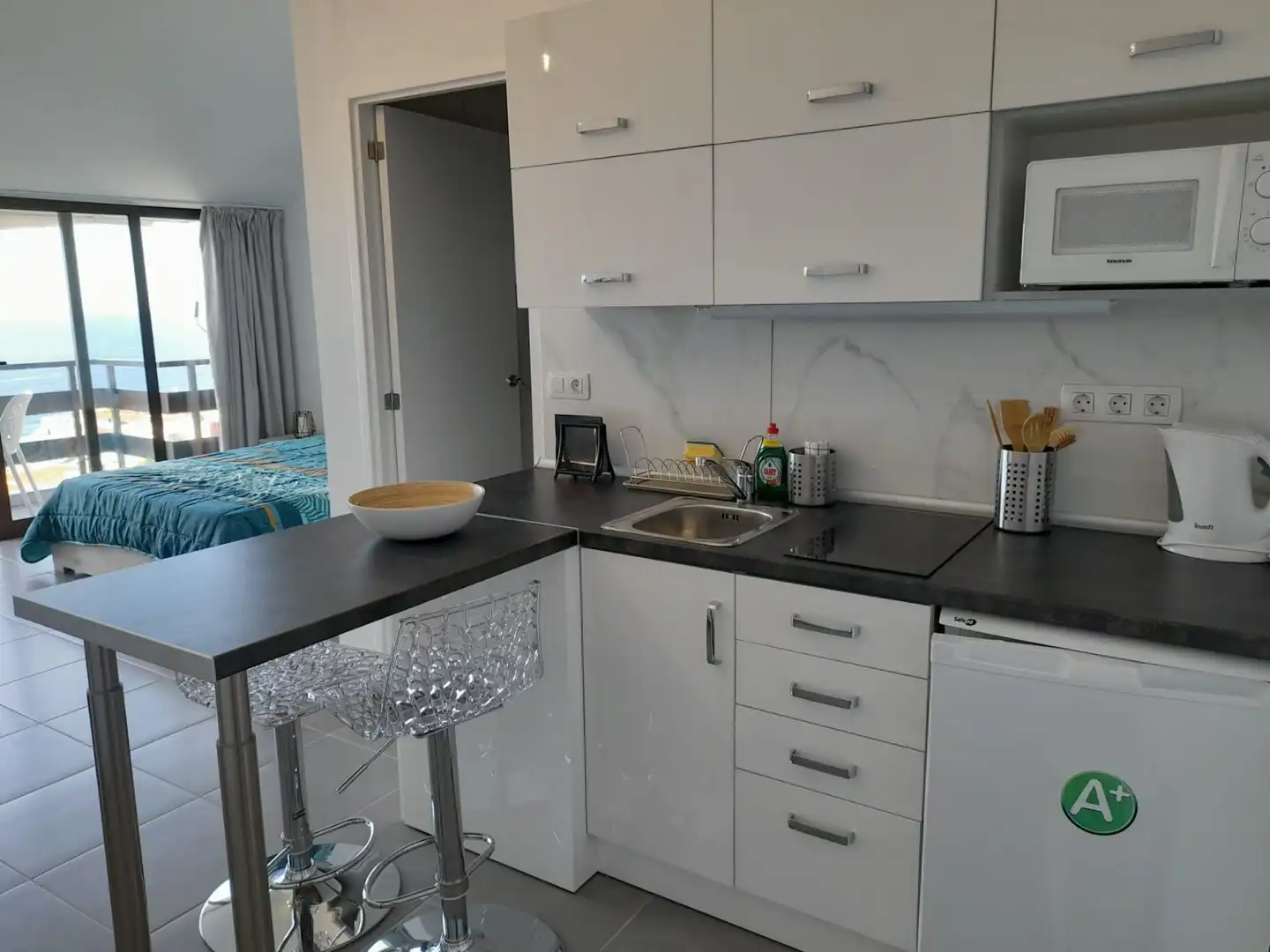 Cocina de Dúplex en venta en San Juan de la Rambla con Terraza y Amueblado