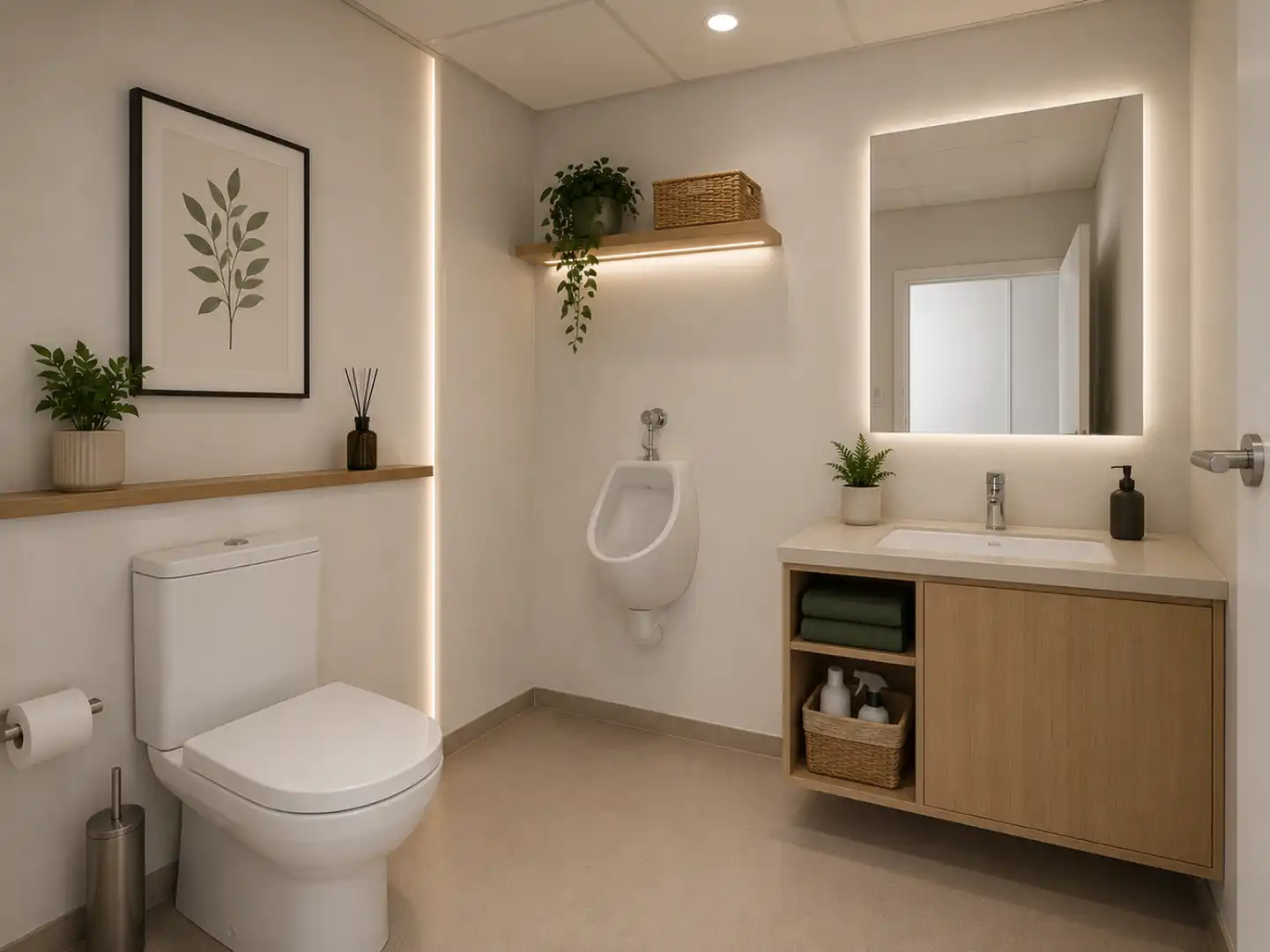Badezimmer von Geschaftsraum zur Miete in Valencia