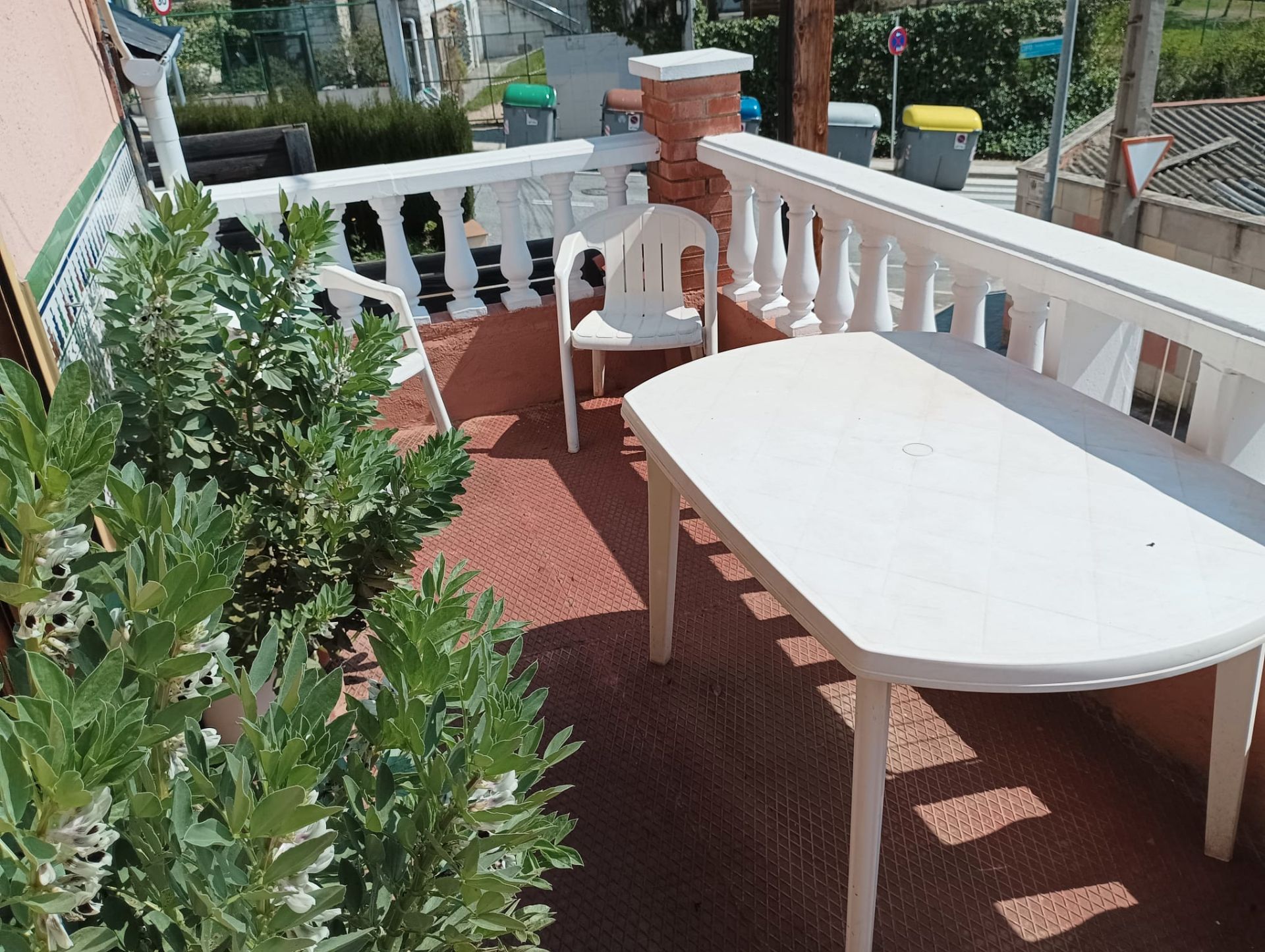 Terrassa de Casa adosada en venda en Santa Coloma de Gramenet amb Jardí privat i Terrassa