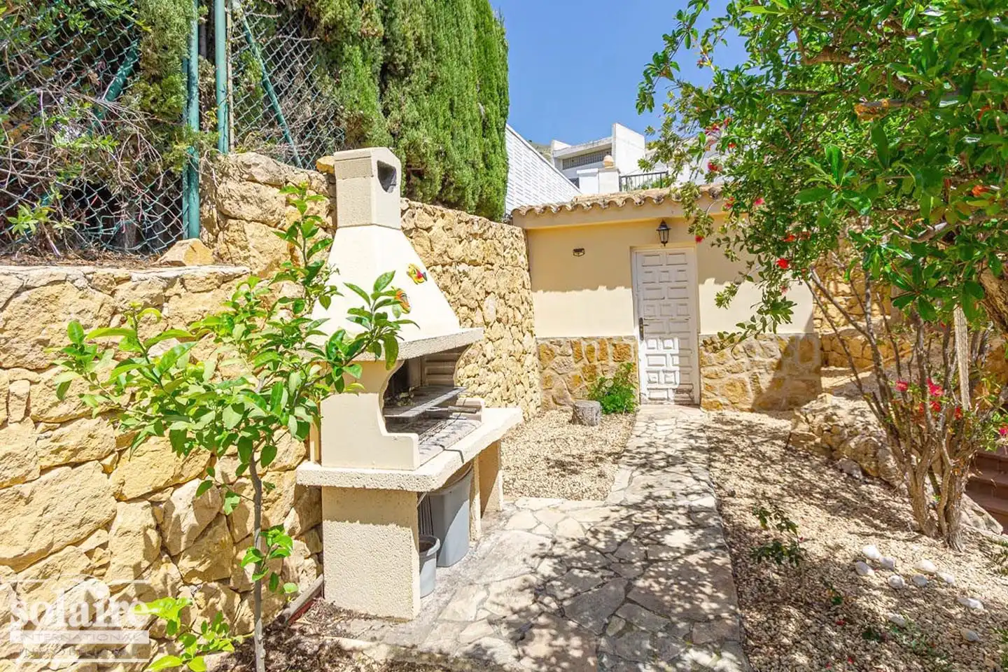 Terraza de Casa o chalet en venta en Finestrat con Aire acondicionado, Jardín privado y Terraza