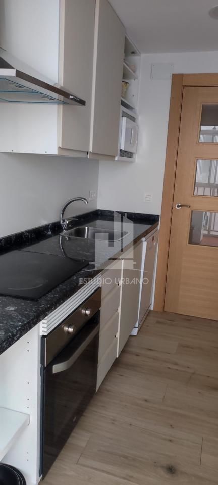 Kitchen of Flat for sale in Salamanca Capital  with Heating, Balcony and Internet
