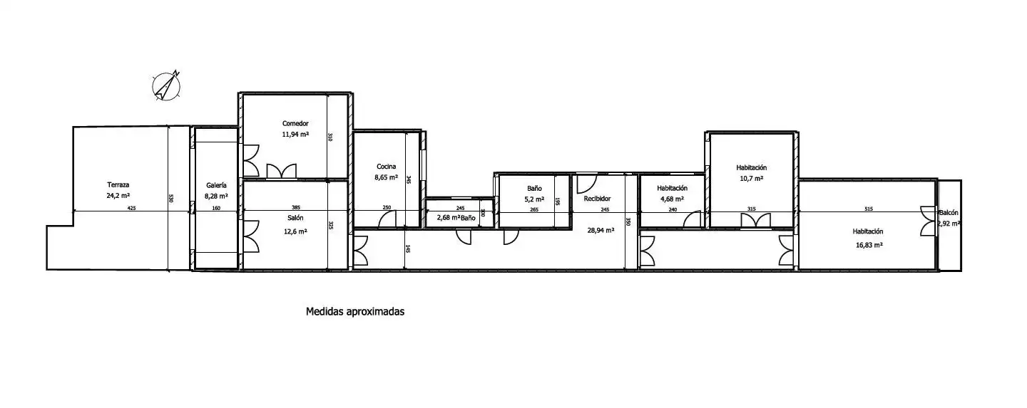 Piso con terraza en venta en Carrer de Bailèn, imagen 49